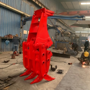 挖機機械抓鋼器